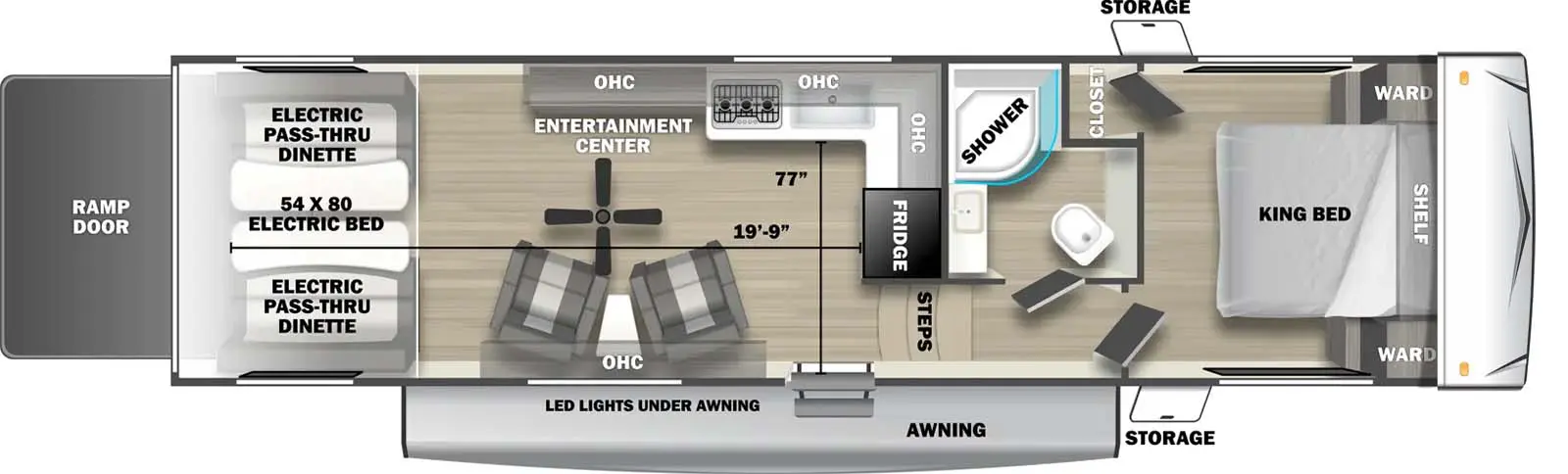 3210SLX Floorplan Image